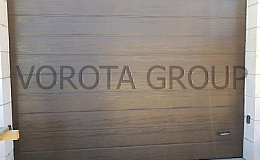 Монтаж автоматических гаражных ворот с автоматикой